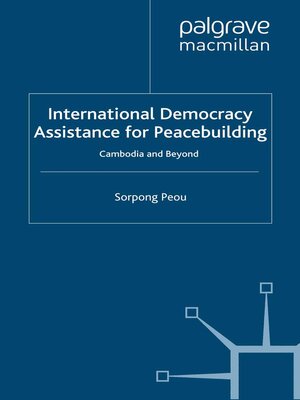 cover image of International Democracy Assistance for Peacebuilding